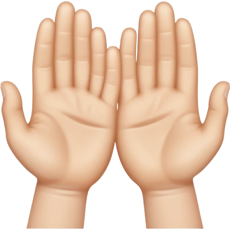 тишина в ладонях emoji