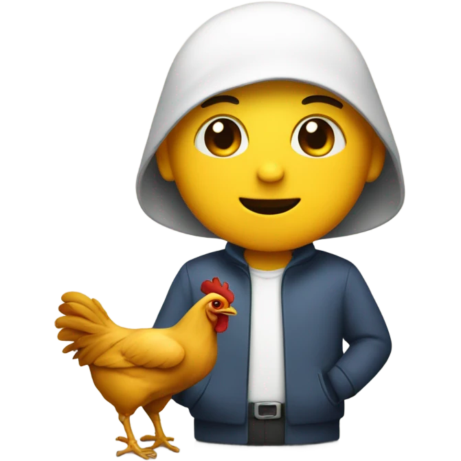 ippi with chicken emoji