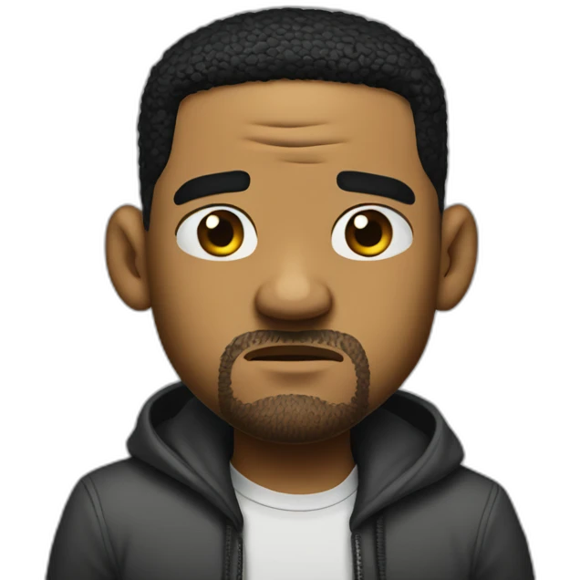 Will smith sad emoji
