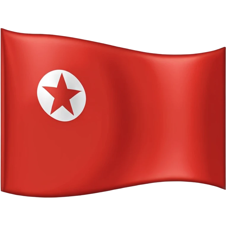 North Korea Flag emoji