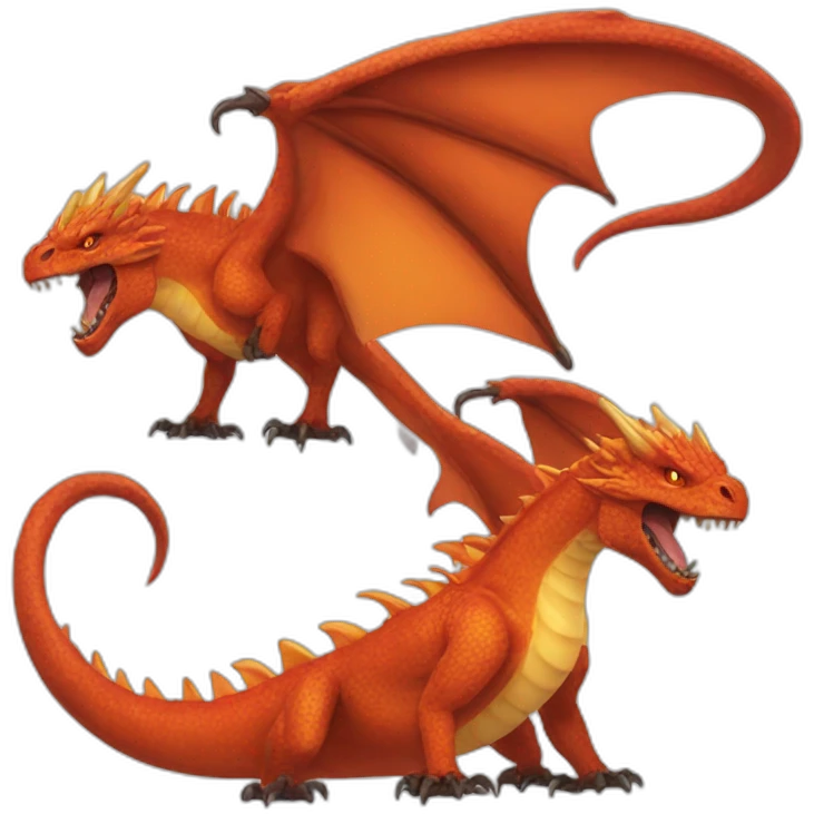 Mega dracaufeu emoji