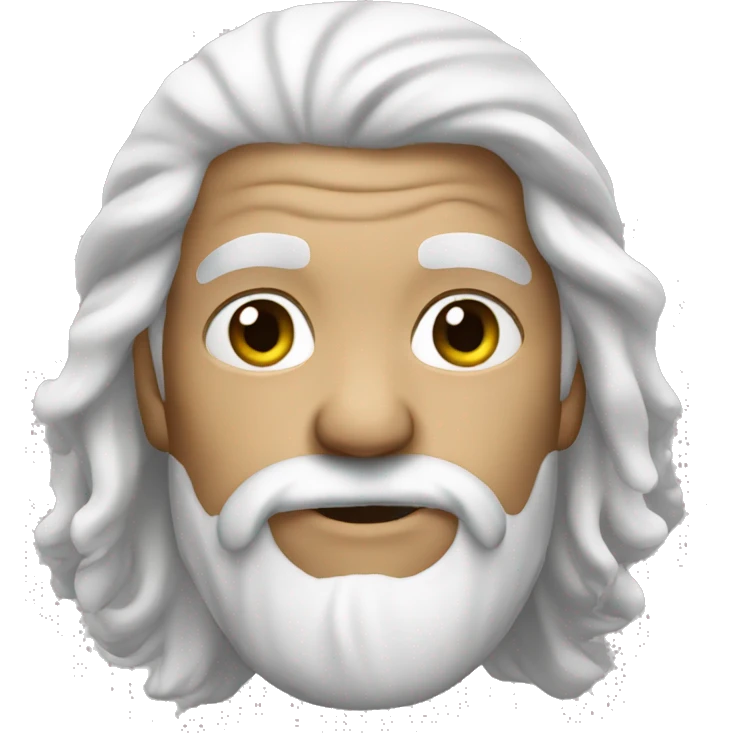 Pirate white hair emoji