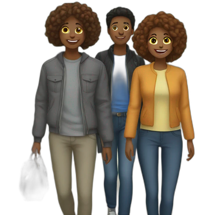 friend group outing emoji