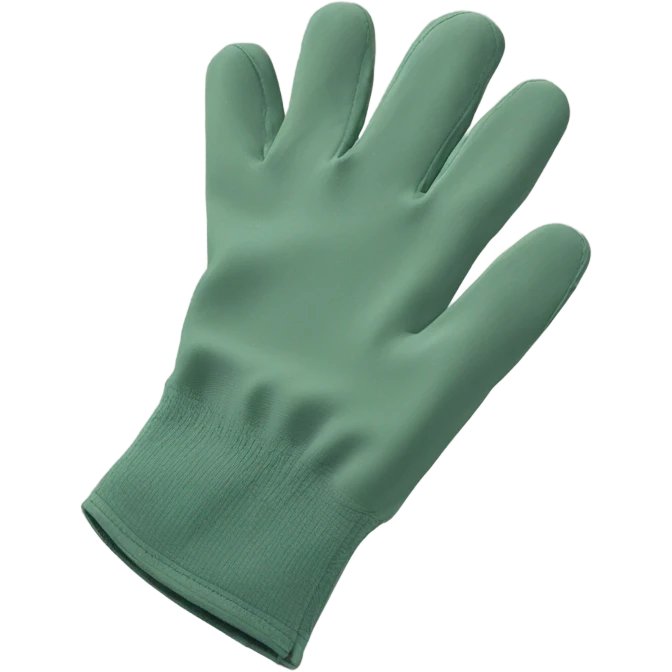 Sage garden gloves emoji