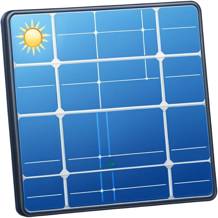 solar panels emoji