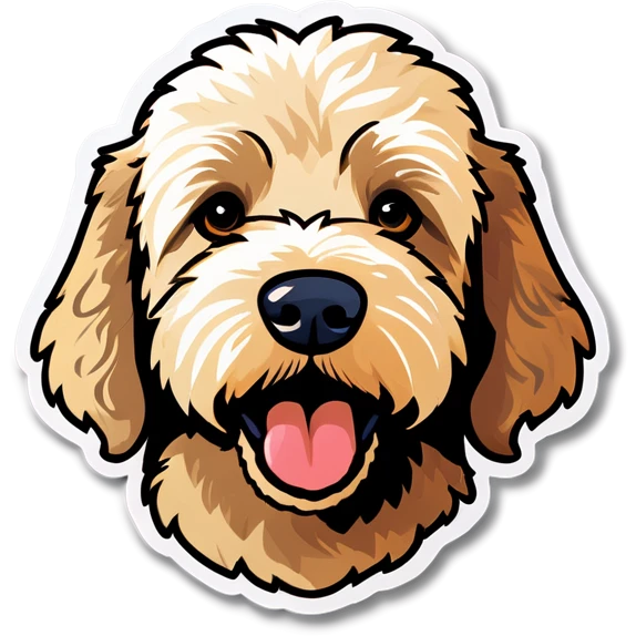 Golden doodle  emoji