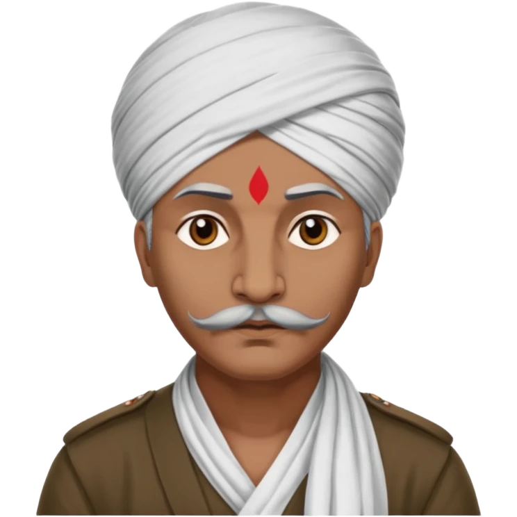 Lionhearted Indian revolutionary Madan lal dhingra emoji