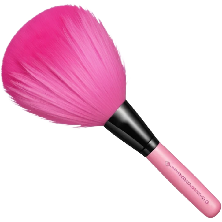 Blush makeup brush emoji