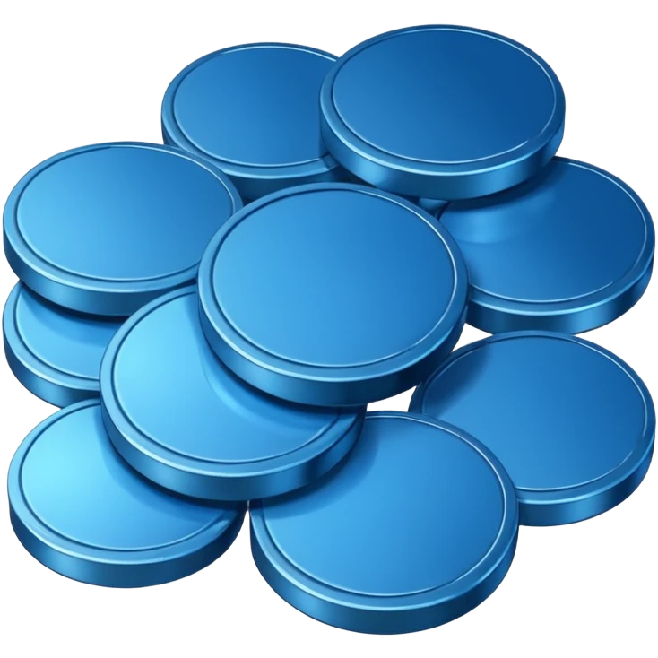 blue coins credit pack emoji