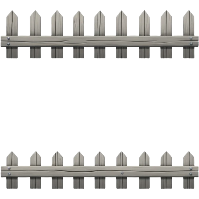 Fence emoji