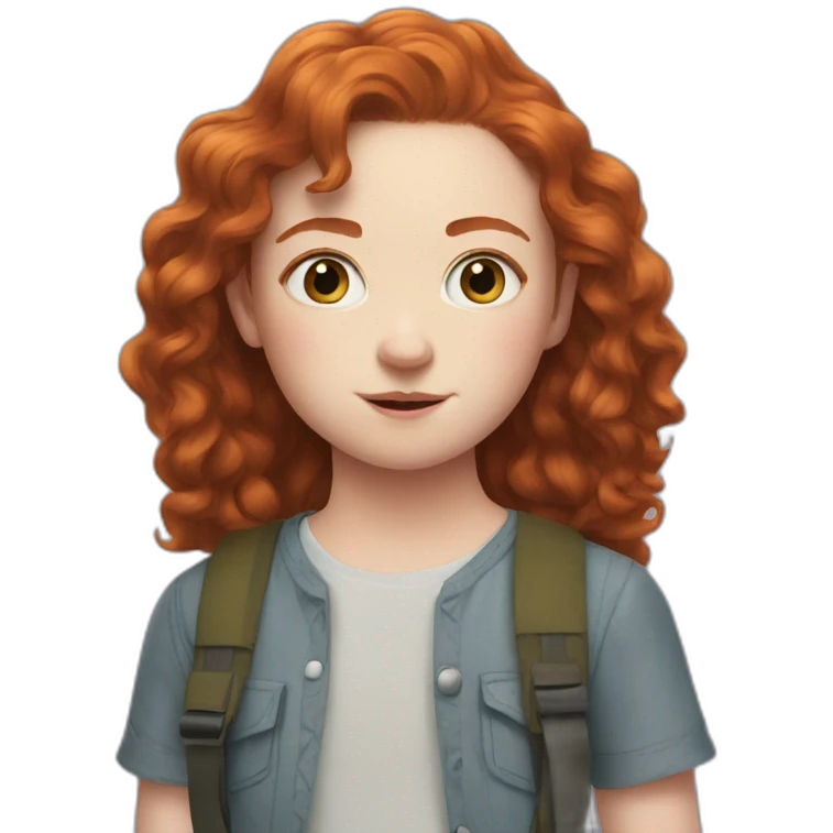 Sadie sink emoji