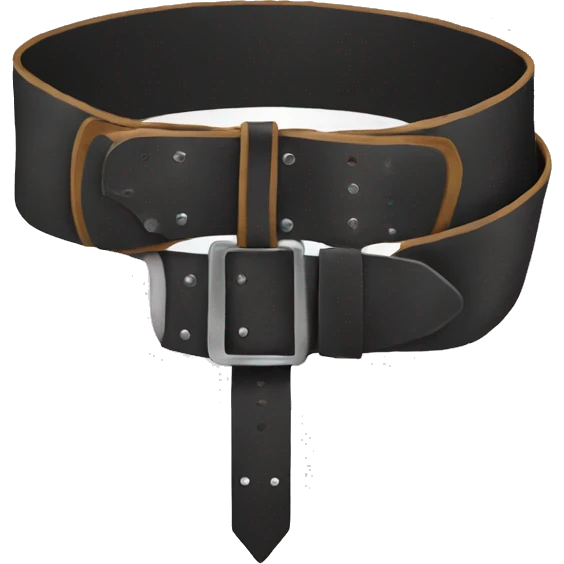 Aggressive belt emoji