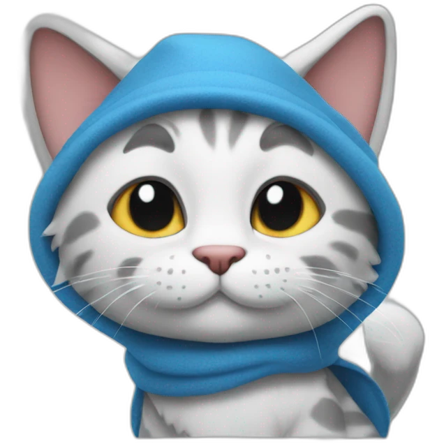Smurf cat emoji