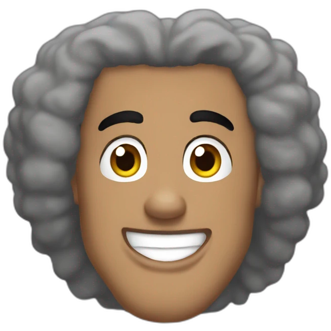 The rock meme emoji