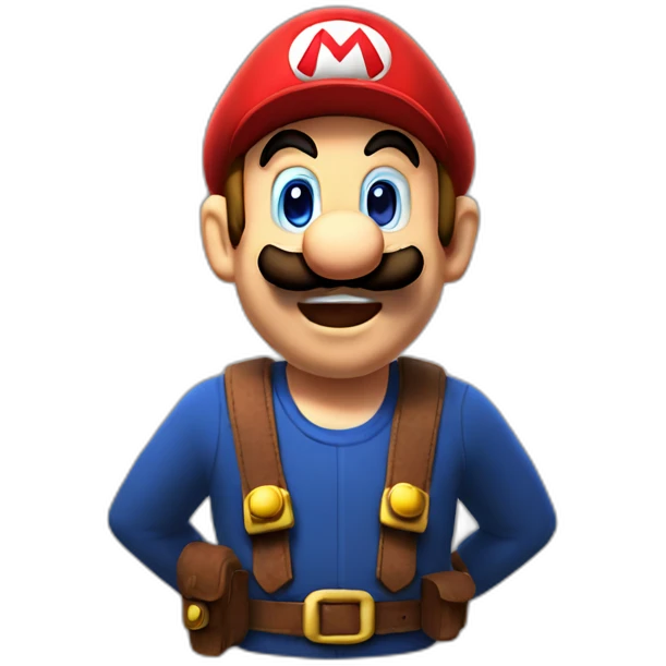Mario Bros sing emoji