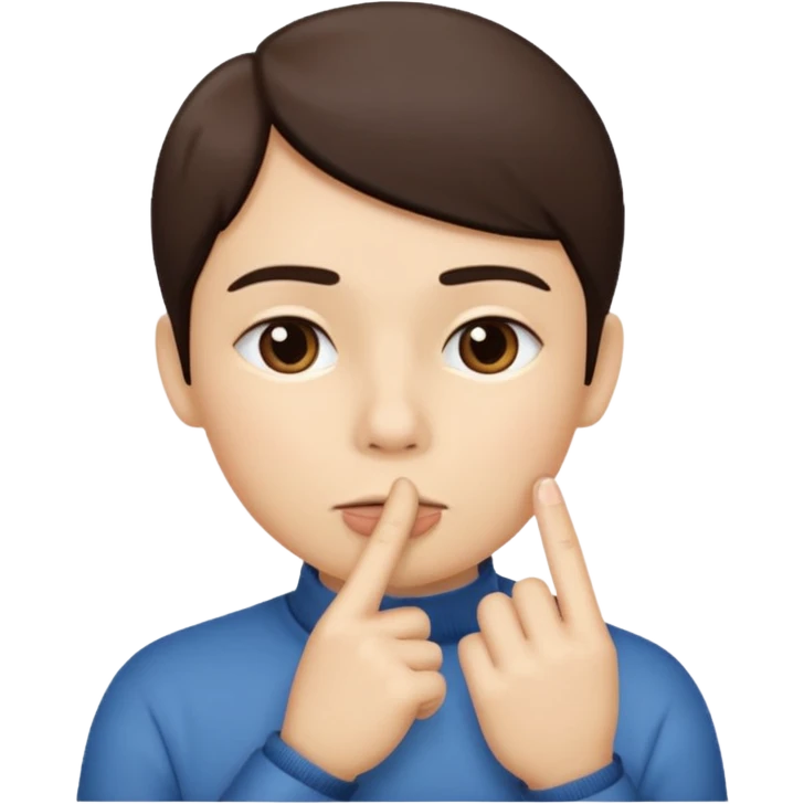 shhhhhhhh emoji