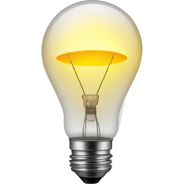 Lightbulb emoji