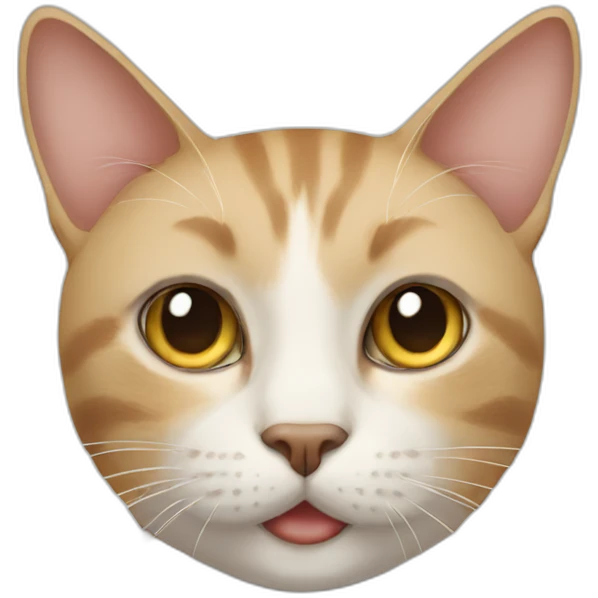 cat with human face emoji