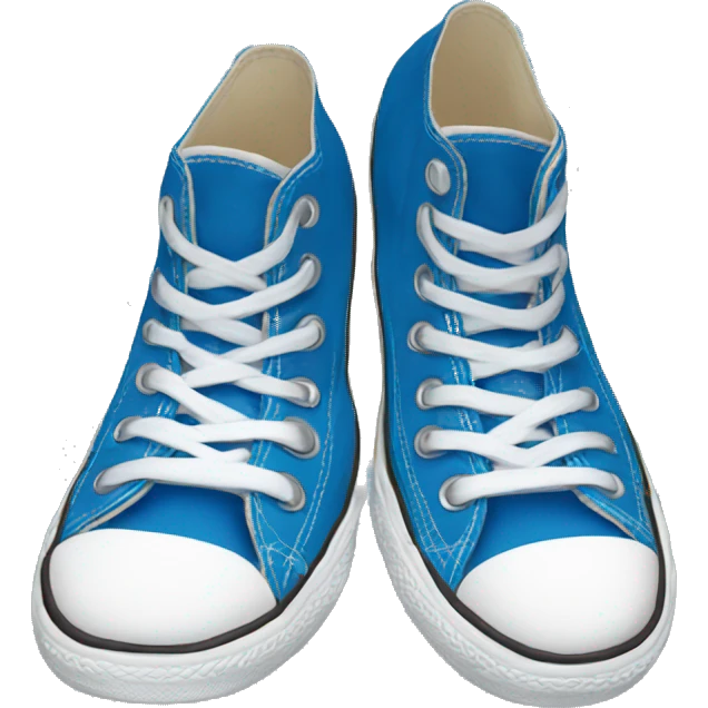 Blue converse emoji