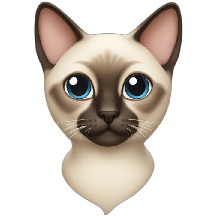 siamese cat emoji