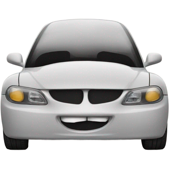 2 cars kissing emoji