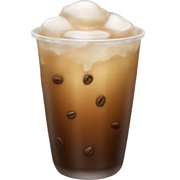 Iced coffe emoji