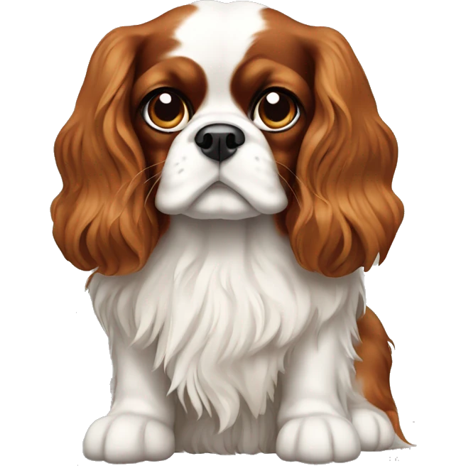 Sur caviler King Charles spaniel  emoji