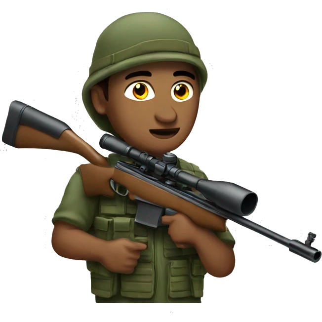 Sniper with bow emoji