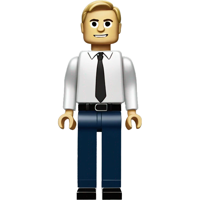 Daniel Craig lego full body emoji