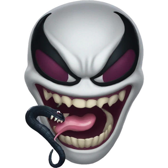 VENOM bouche ouverte  emoji