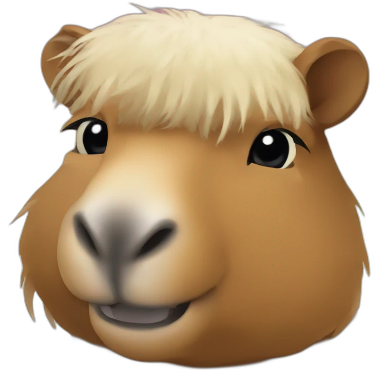 cheval sur capybara emoji