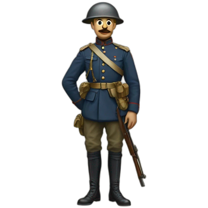 Soldat français WW1 emoji