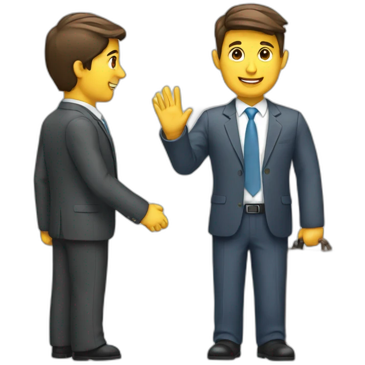 one to one consultation corporate emoji