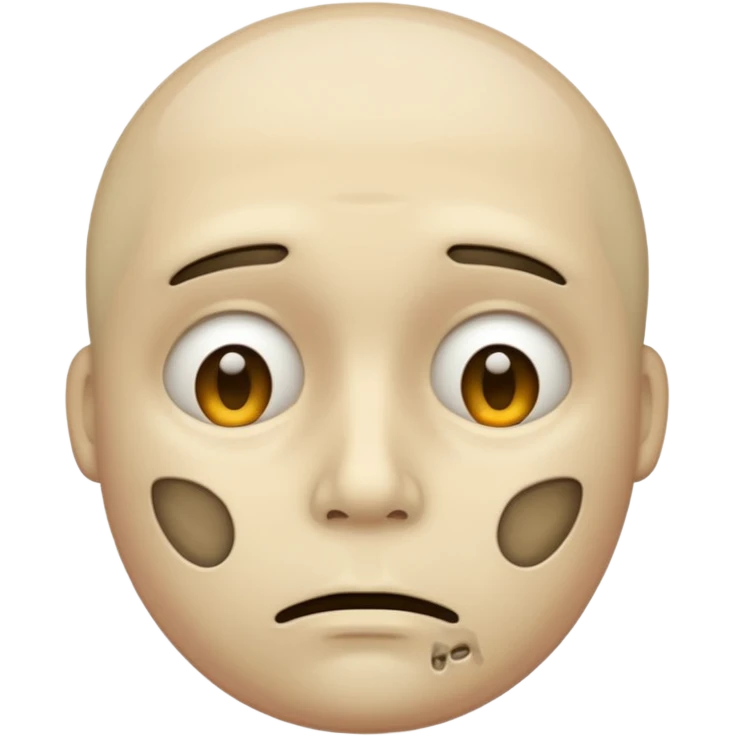 Dead cheeks emoji