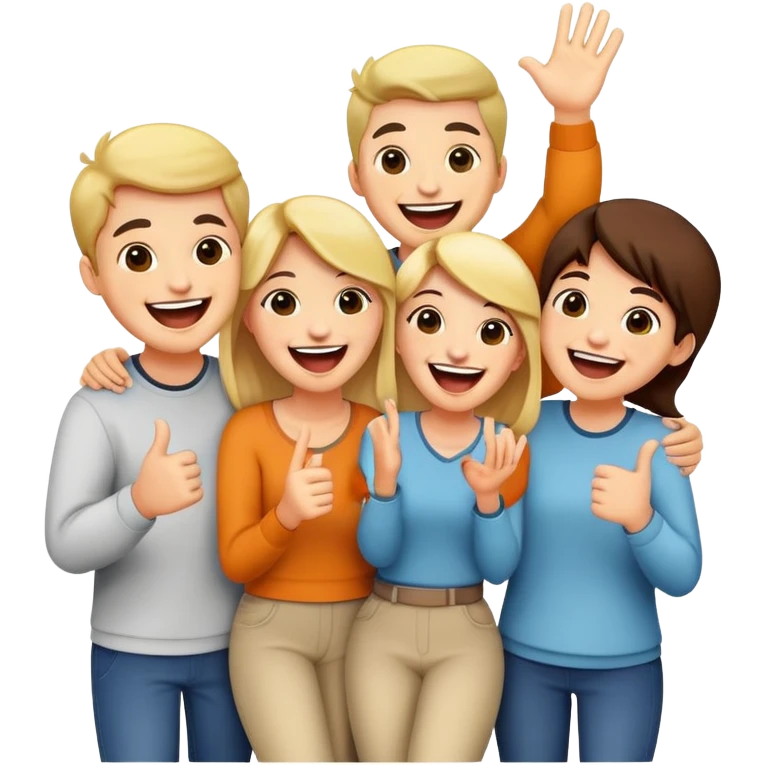Family time , time with friends  emoji