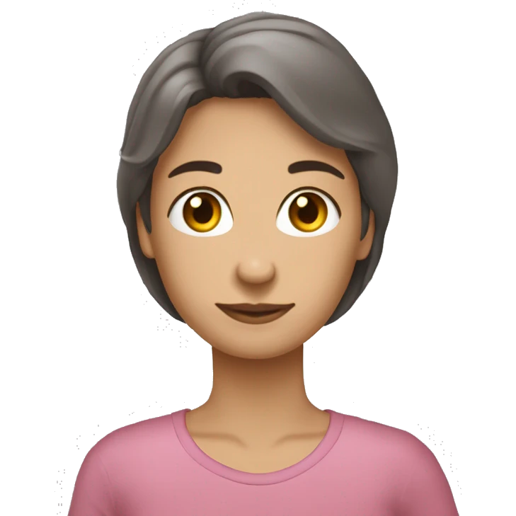 девушка с высоким пучком на голове и русыми волосами красит губы emoji