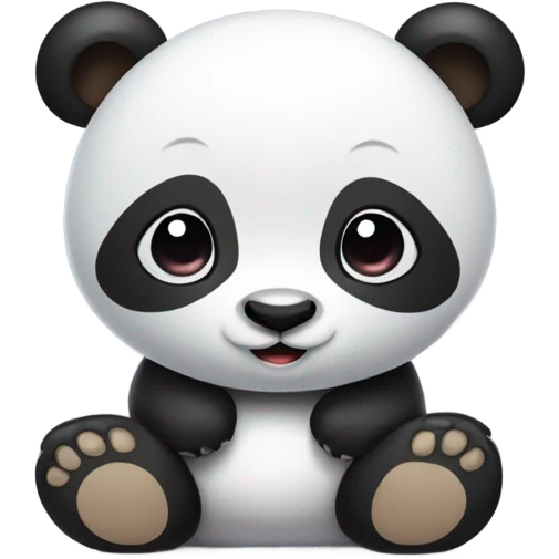 Stoned panda emoji