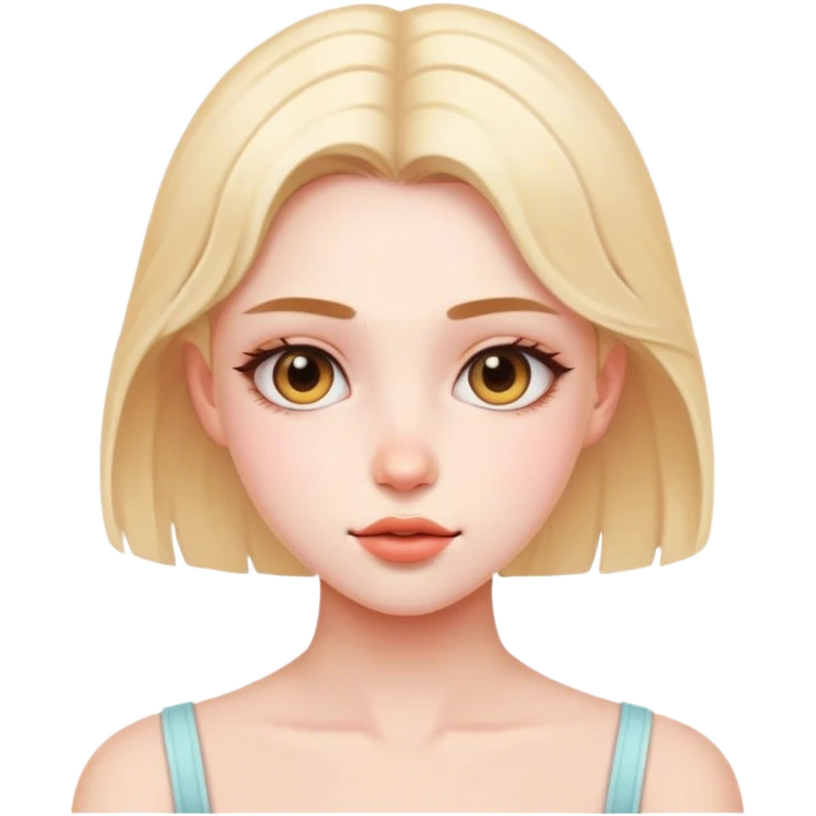 Aesthetic girl emoji