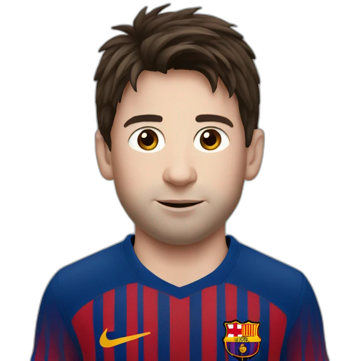 young messi emoji