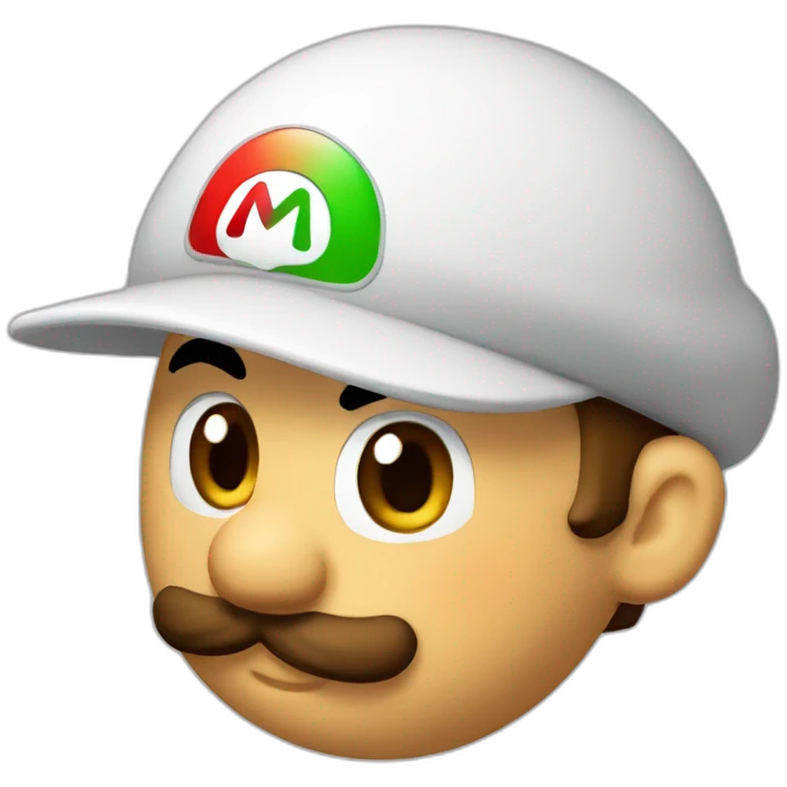 mario casquette emoji