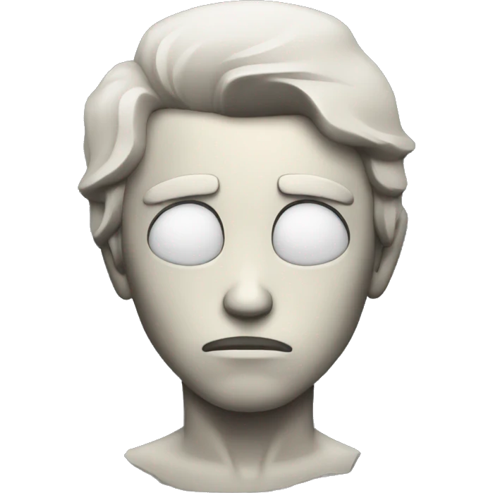 sad onyx stone emoji