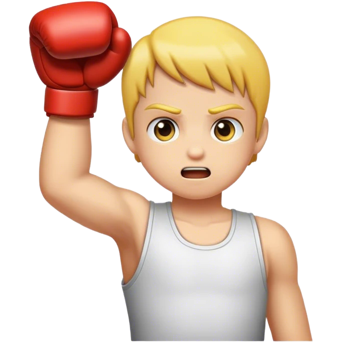 Punch little kid emoji
