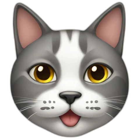 cat with mustache emoji