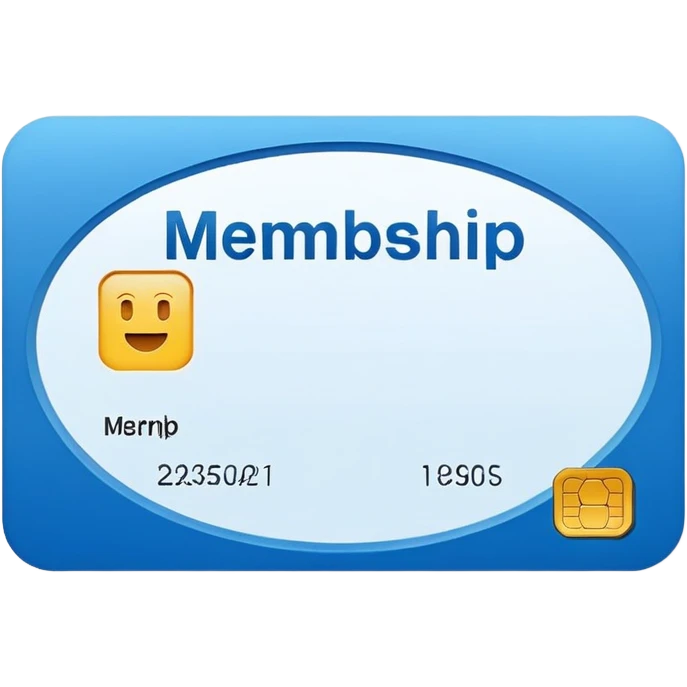 membership card  emoji