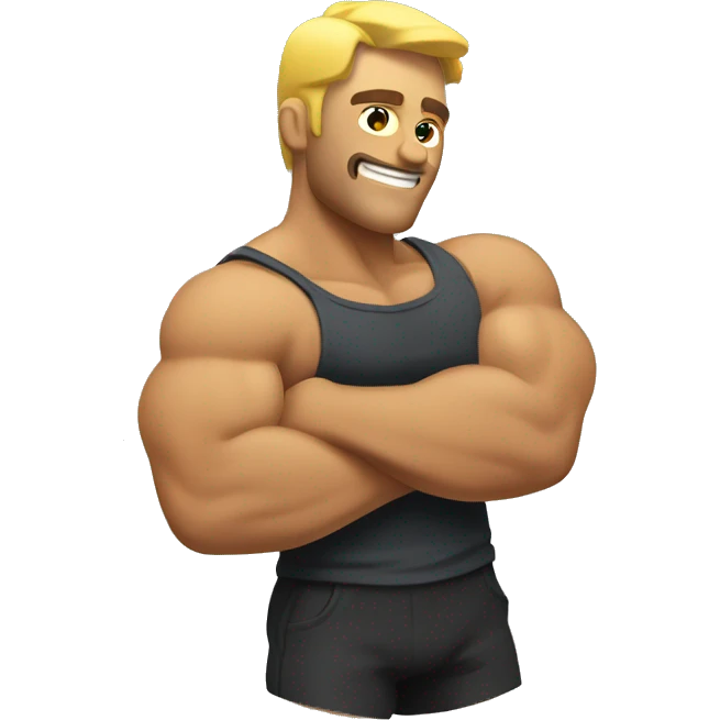 Flex bicep right emoji