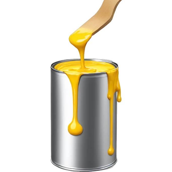  paint pours out of a can emoji