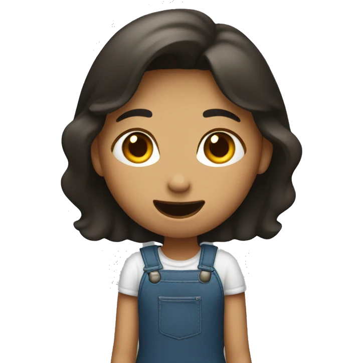 girl with hand up opening and closing saying blah blah blah emoji