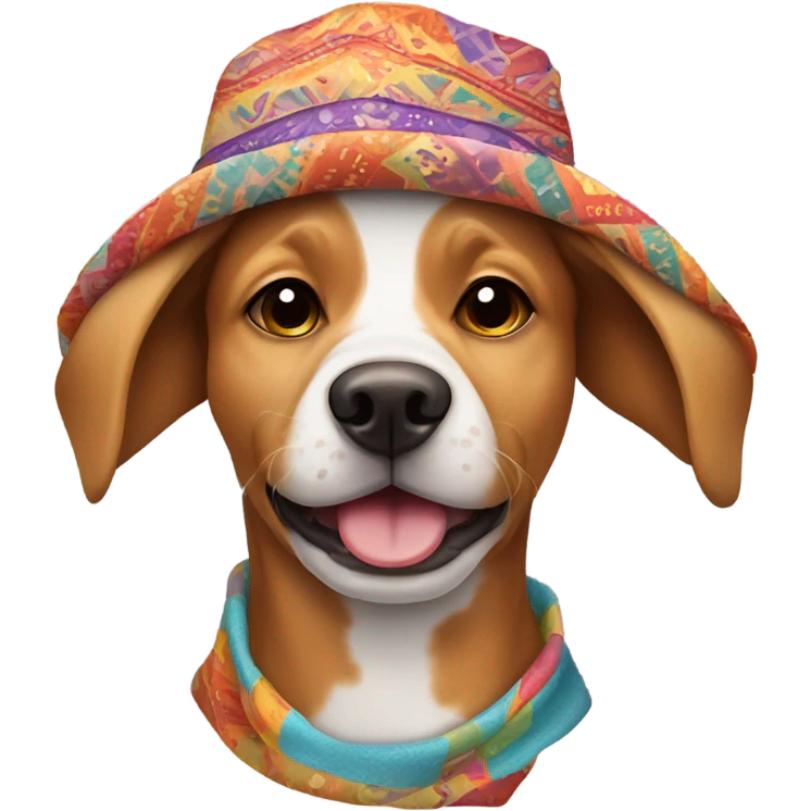 Dog hat emoji