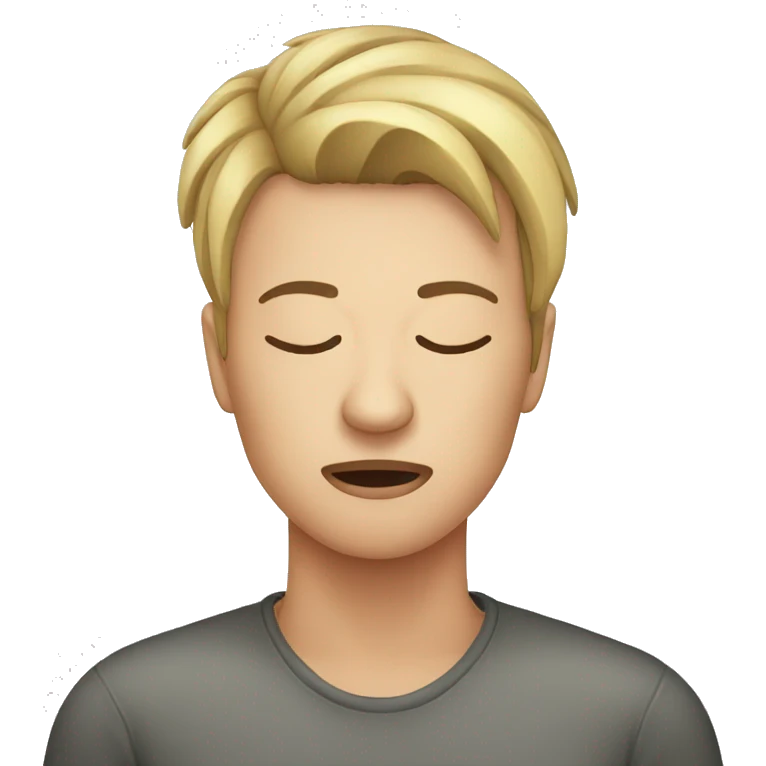 Migraine person emoji