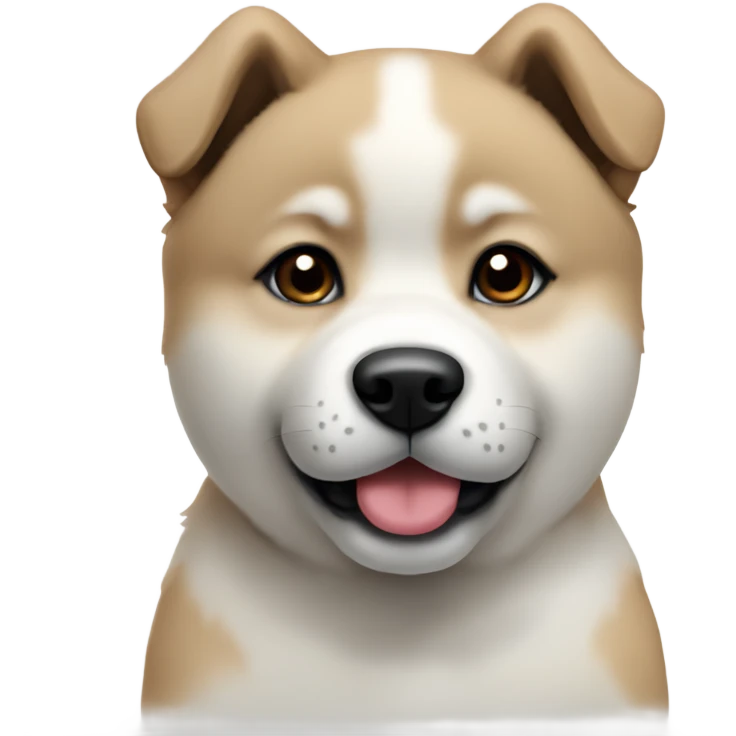 American akita puppy emoji